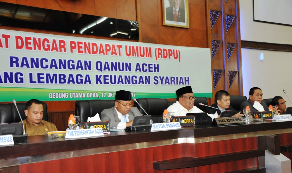 Aceh lembaga keuangan syariah Pengumuman Qanun
