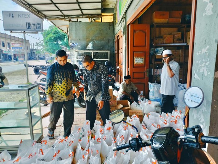 Festival Ramadan 2024, Kantor Kemenag Aceh Besar Bagikan 1.000 Paket Sembako