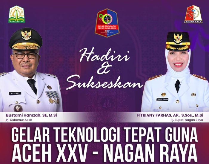 Puluhan Inovasi Siap Dipamerkan dalam TTG Aceh di Nagan Raya