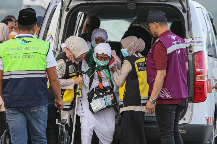 Jemaah Haji Kloter 02 Aceh Terbang ke Jeddah