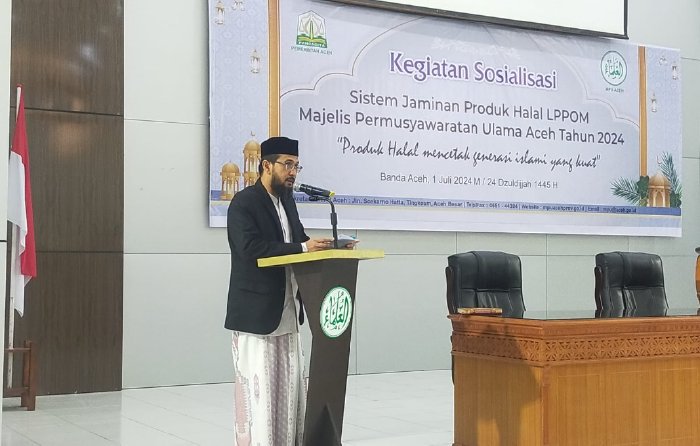 Abiya Hatta Buka Kegiatan Sosialisasi Sistem Jaminan Produk Halal