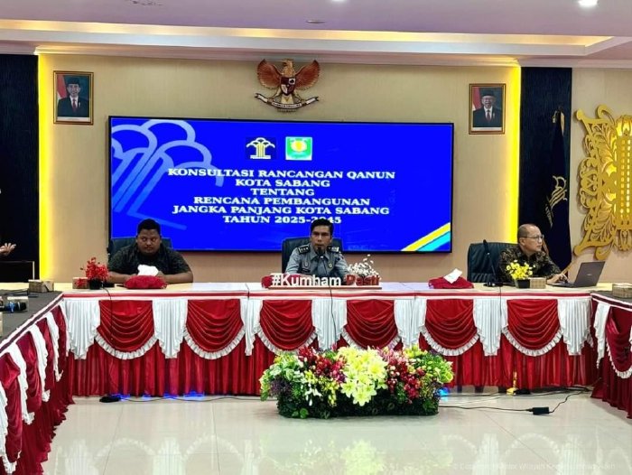 Konsultasi Rancangan Qanun RPJP Kota Sabang 2025-2045: Membangun Kota yang Maju dan Berkelanjutan