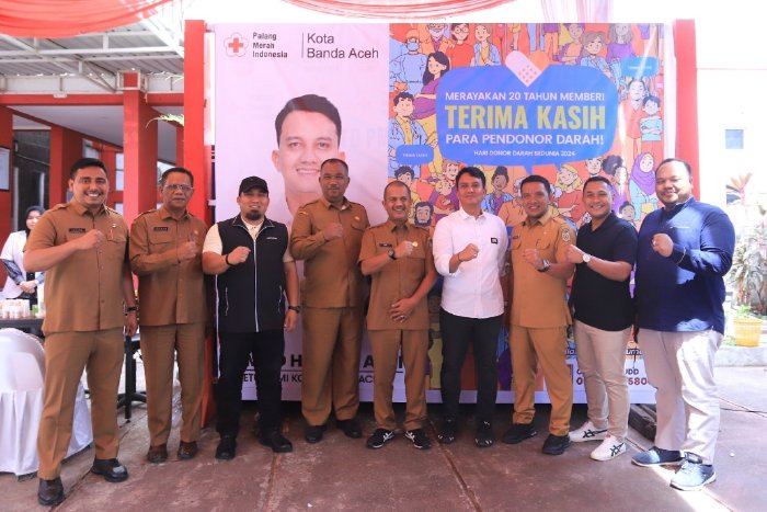 PMI Kota Banda Aceh Gelar Aksi Donor Darah Sukarela