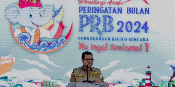 Plh Sekda Aceh Buka Acara Peringatan Bulan Pengurangan Risiko Bencana Nasional 2024