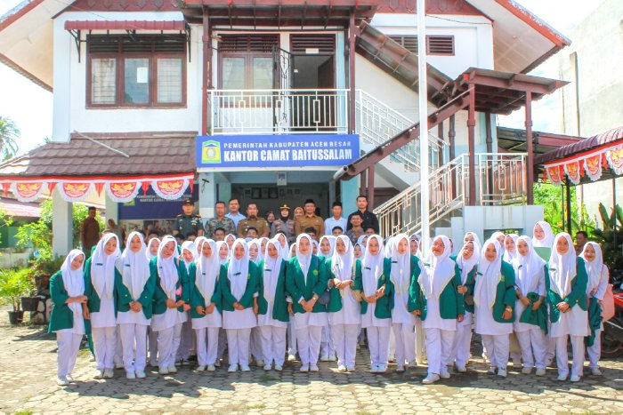 Pj Bupati Aceh Besar Terima Mahasiswa PBL