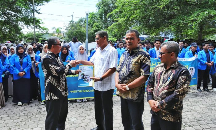 Ratusan Mahasiswa UIN Ar-Raniry Mengabdi di Aceh Besar, Ini Pesan Wakil Rektor