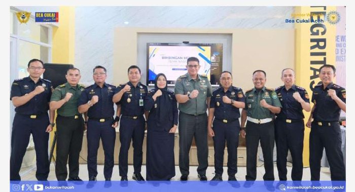 Bea Cukai dan TNI AD Perkuat Sinergi Bangun Negeri